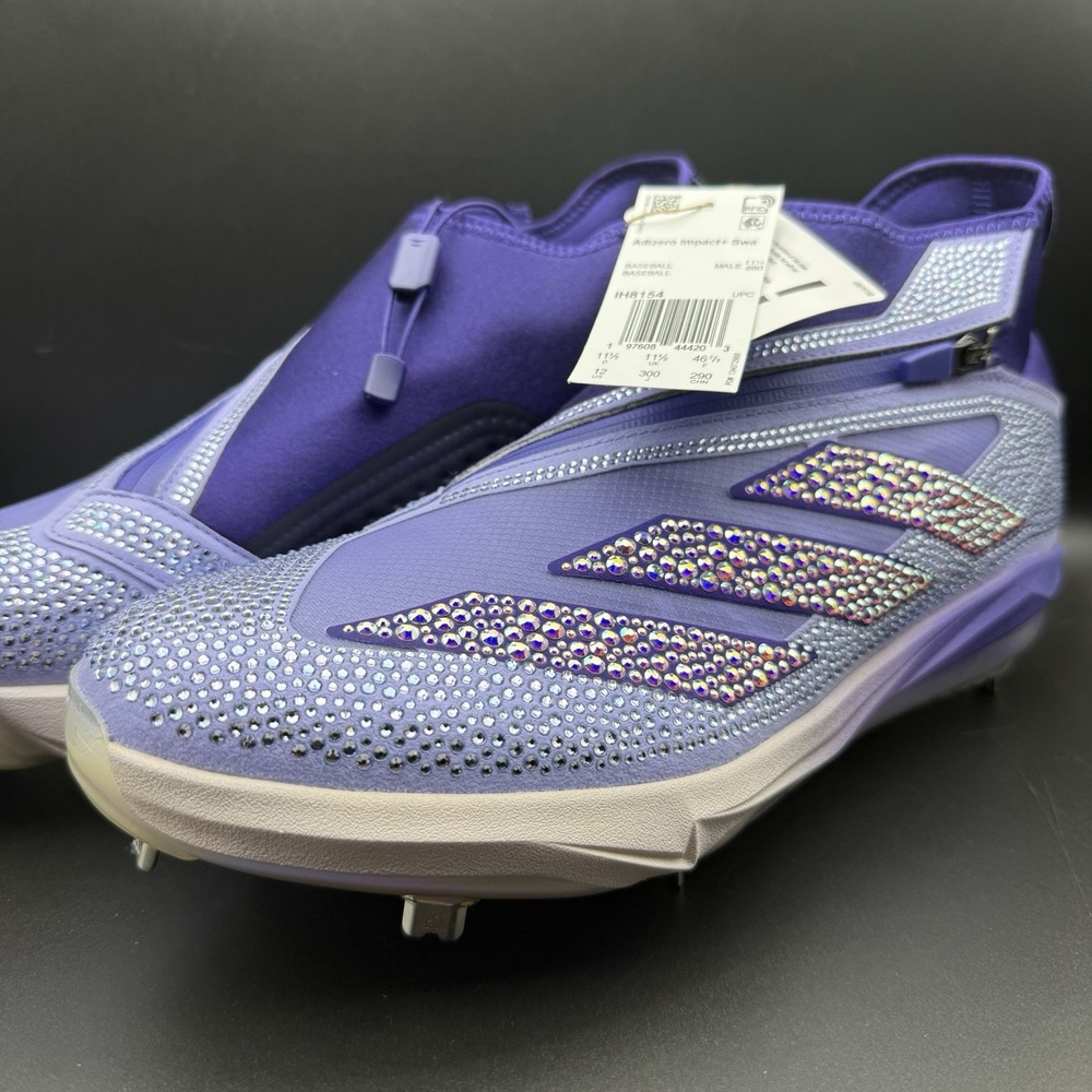 SIZE 12 - Adidas Swarovski x Adizero Impact+ Light Purple IH8154 - *RARE & HTF* - Picture 3 of 9